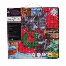 Diamond Art - Framed - Yuletide Stable - Craft Buddy