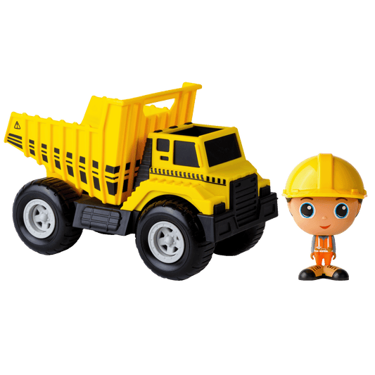Dump Truck & Figure Sam (Eyes: Blue - Hair: Brown) - flek