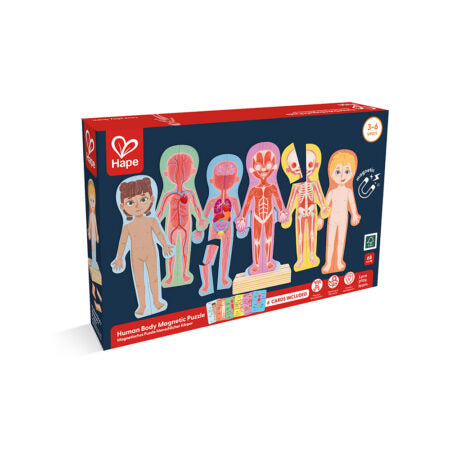 Magnetic Human Body Wooden Puzzle - Hape