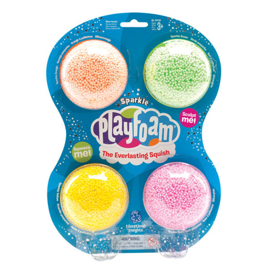 Playfoam Sparkle 4-Pack - Educational Insights