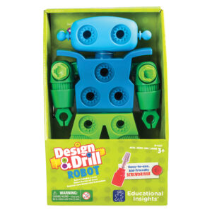 Design & Drill Robot - Blue And Green Bot