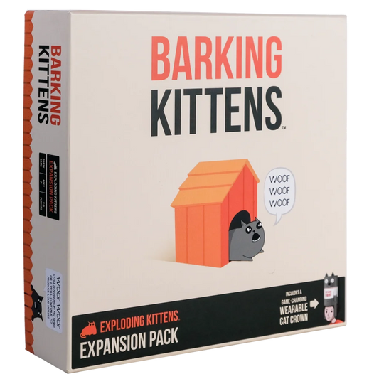Barking Kittens Expansion Pack For Exploding Kittens Party Game