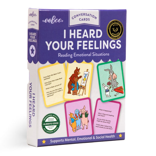 Conversation Cards - I Heard Your Feelings - Eeboo