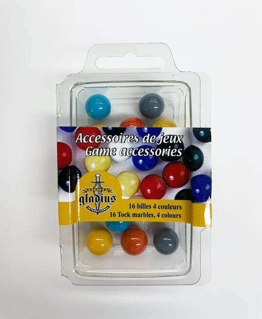 16 Marbles For Tock Game - Gladius