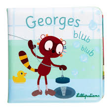 Georges Blub Blub Bath Book - Lilliputiens