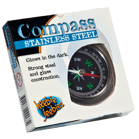 Compass - Stainless Steel - Heebie Jeebies