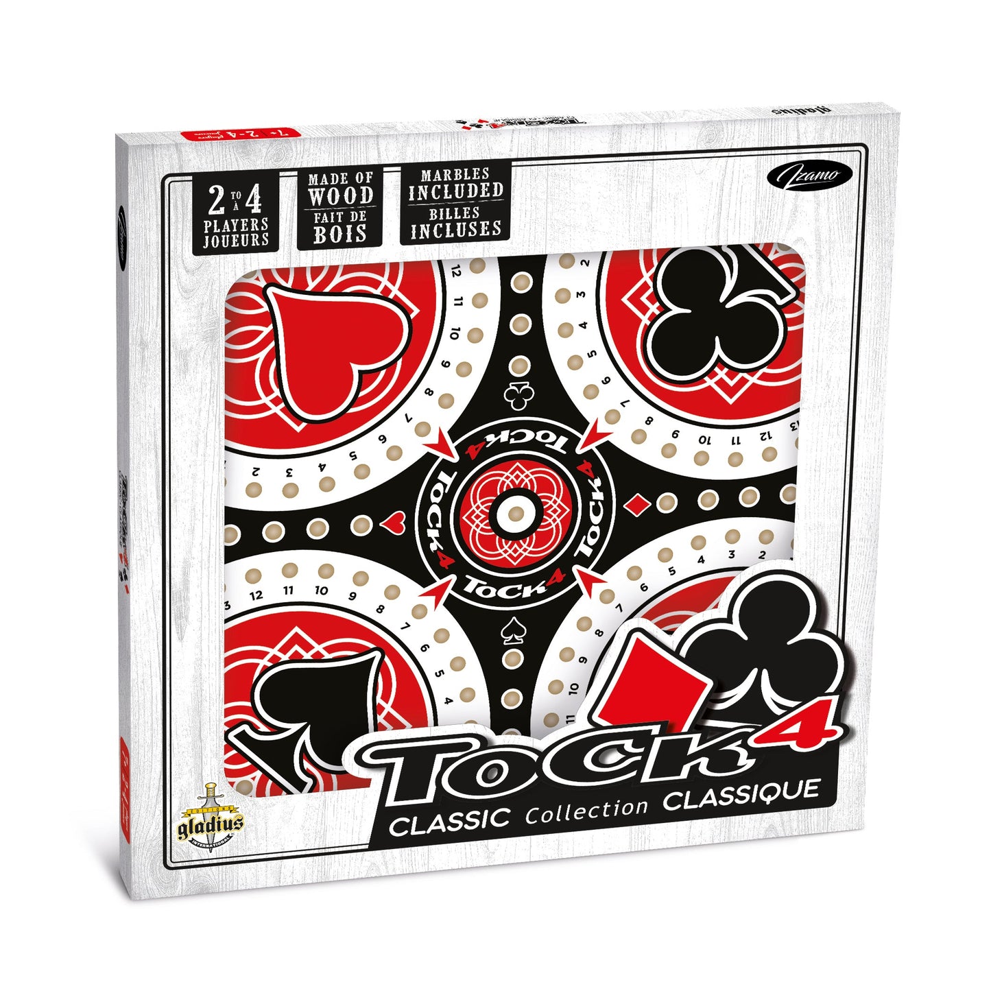 Tock - Classic 4 Players 15" Board - Gladius