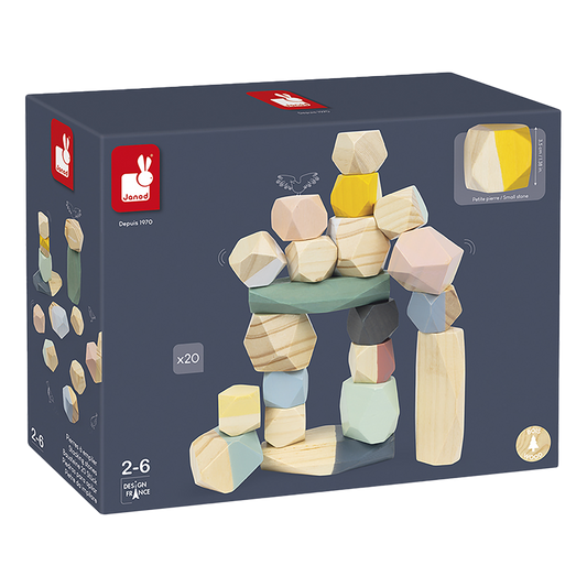 Sweet Cocoon Stacking Stones - Janod