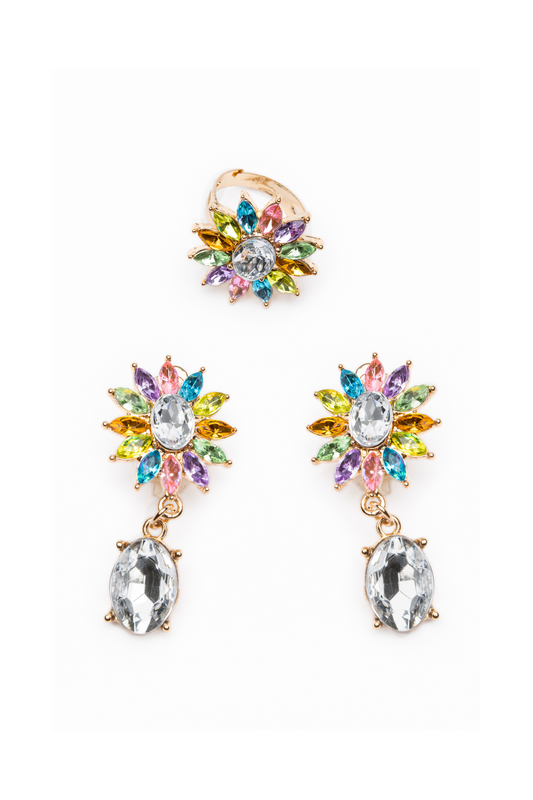 Earring & Ring Set - The Victoria - 85015 - Great Pretenders