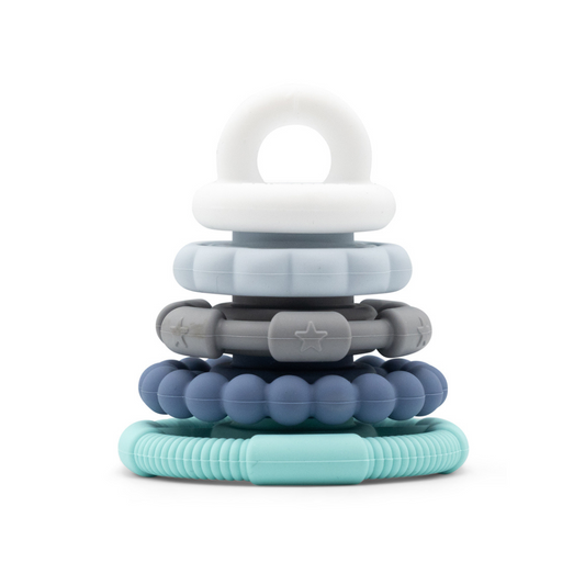 Teether And Stacker Toy - Ocean - Jellystone Designs