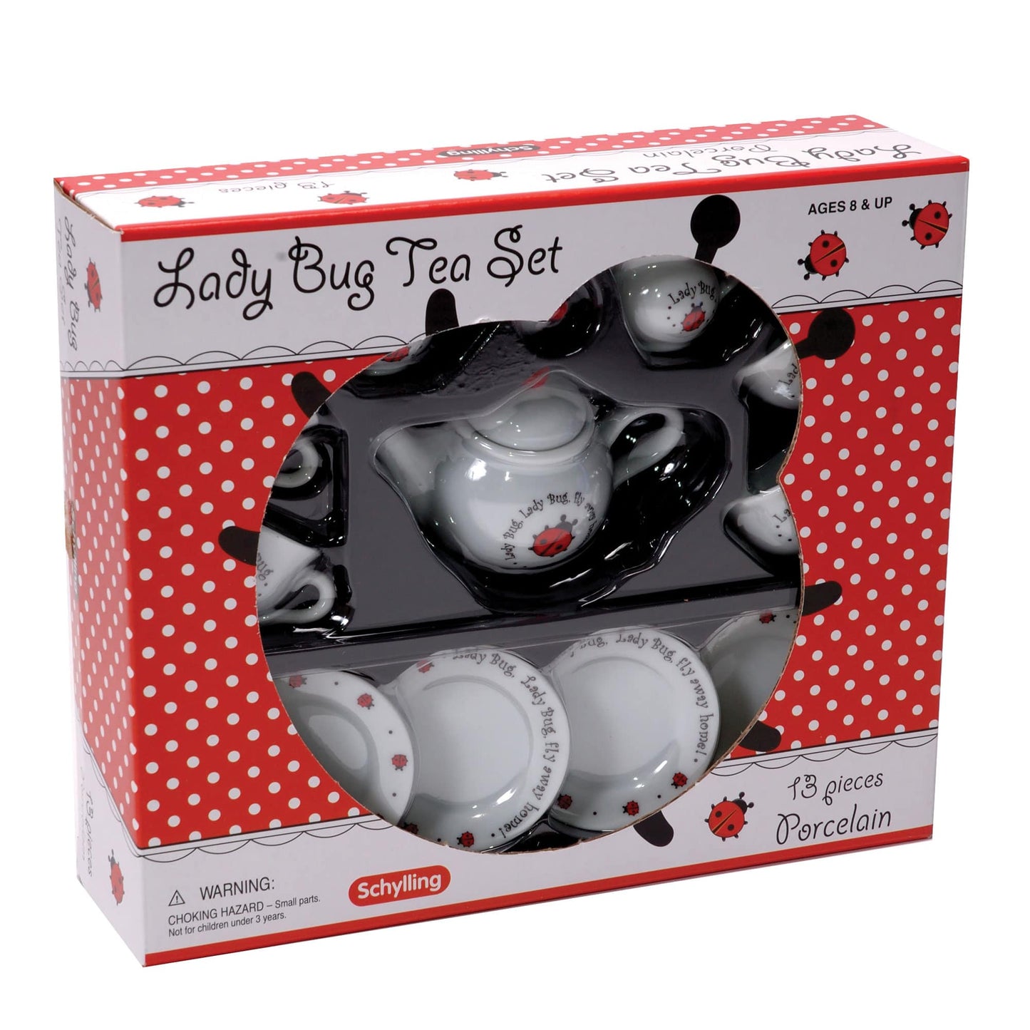 Tea Set - Ladybug - Schylling