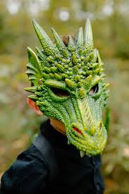 Mask - Green Dragon - 12200 - Great Pretenders