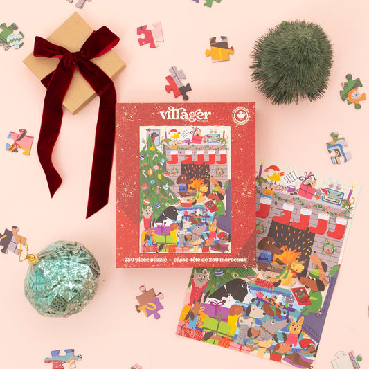 250 Piece - Merry Barkmas - Villager Puzzles