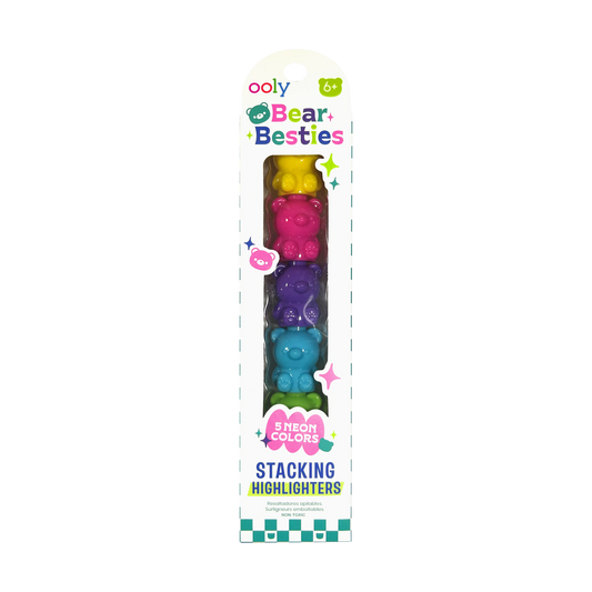 Stacking Highlighters - Bear Besties - ooly