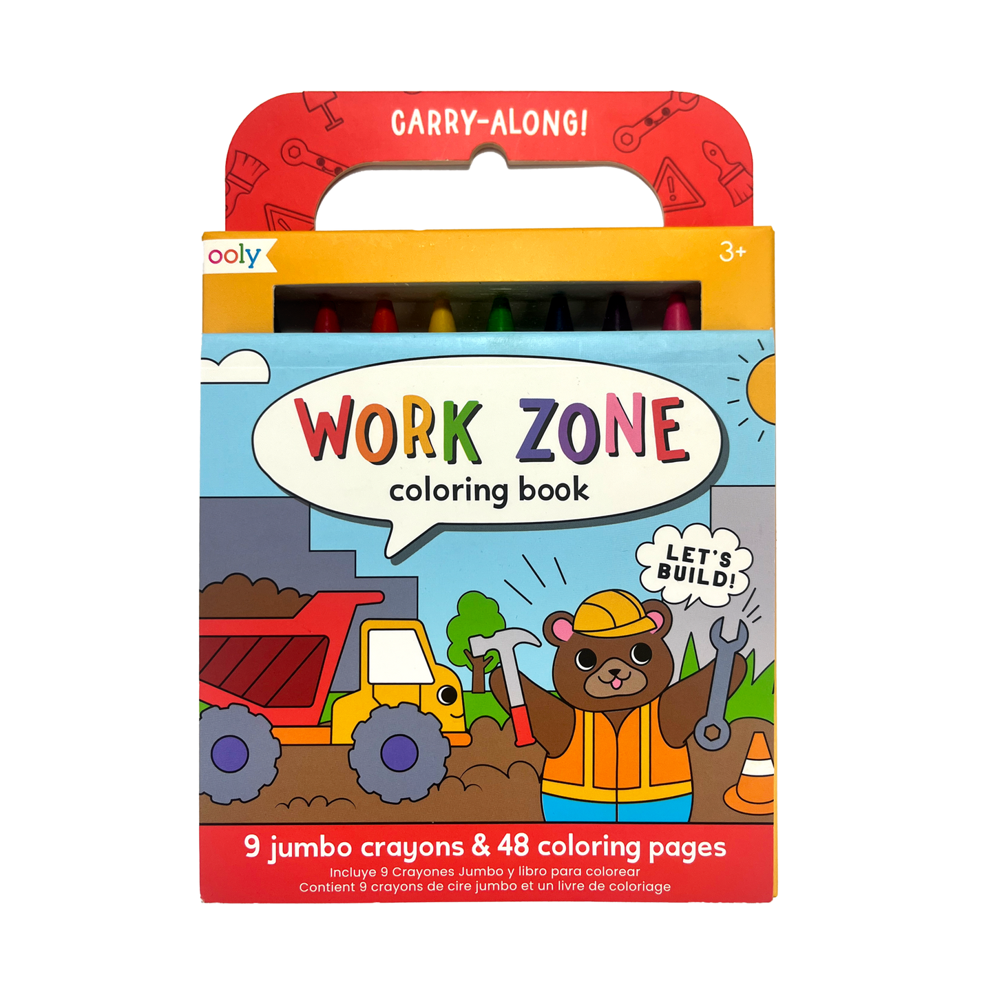 Carry-Along Colouring Set - Work Zone