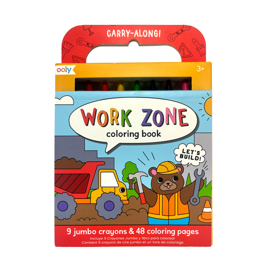 Carry-Along Colouring Set - Work Zone