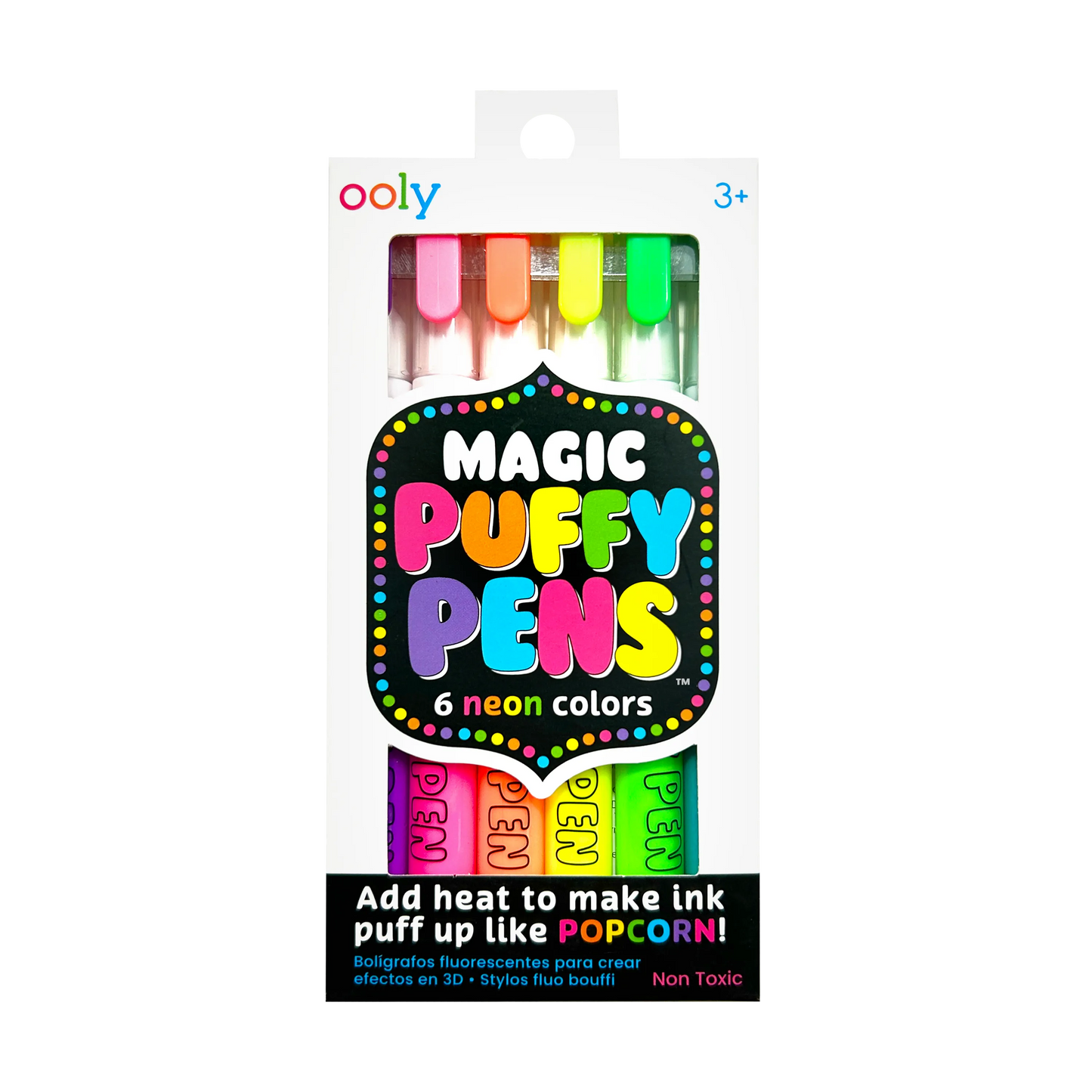 Magic Puffy Pens - Neon - Ooly