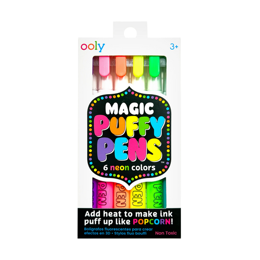 Magic Puffy Pens - Neon - Ooly