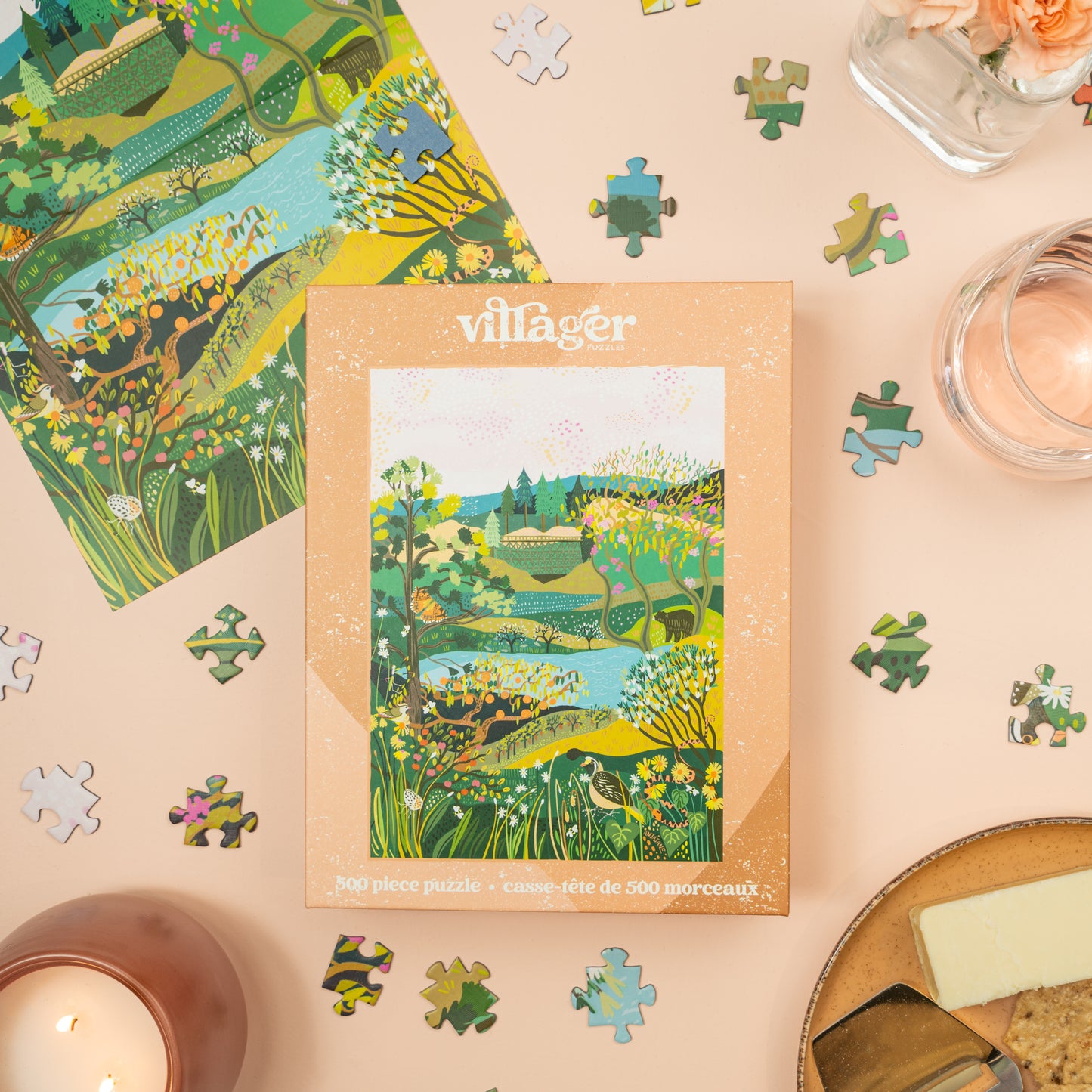 500 piece - Okanagan Valley - Villager Puzzles