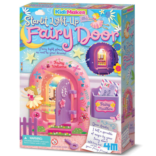 Starlit Light-Up Fairy Door - KidzMaker