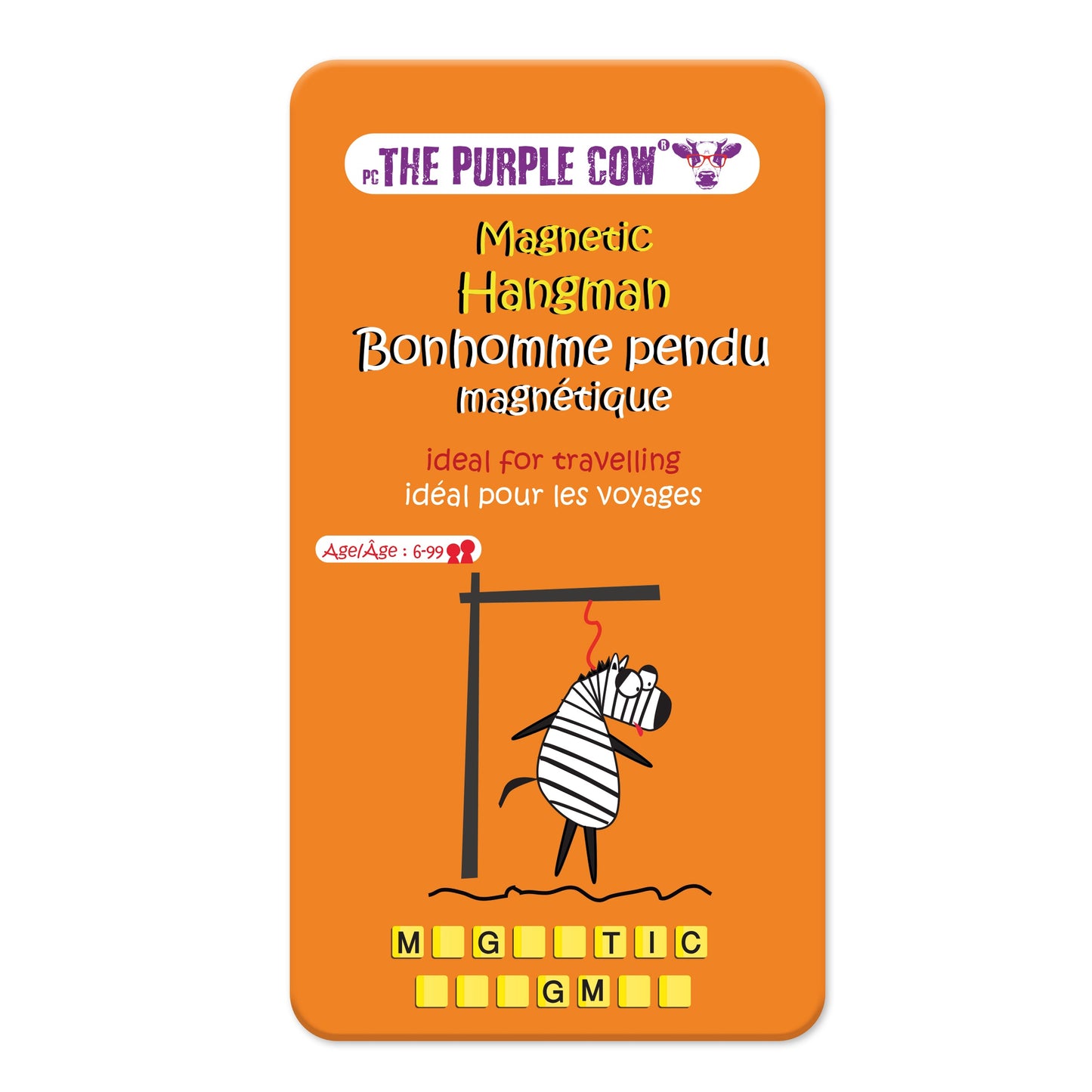 Magnetic Game - Hangman - Purple Cow
