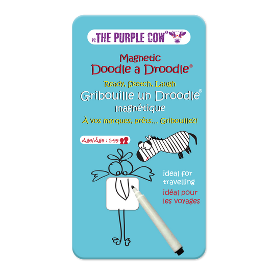 Magnetic Game - Doodle a Droodle - Purple Cow
