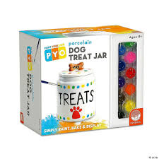 Paint Your Own Dog Treat Jar - MindWare