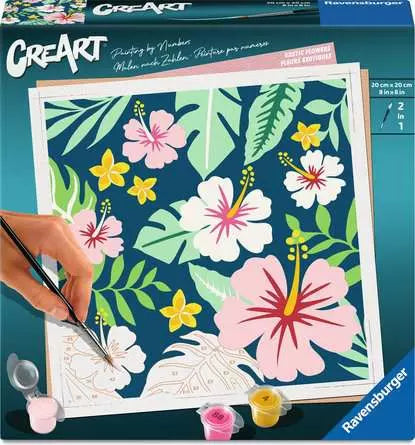 Paint By Numbers - Exotic Flower - CreArt