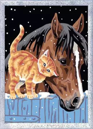 Paint By Numbers - Stable Friends - CreArt