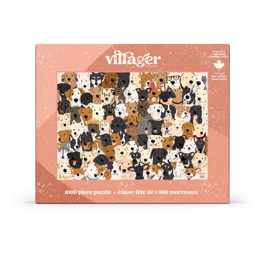 1000 piece - Rescue Dogs - Villagers Puzzles