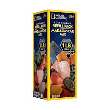 Rock Tumbler Refill Pack - Madagascar Mix - National Geographic