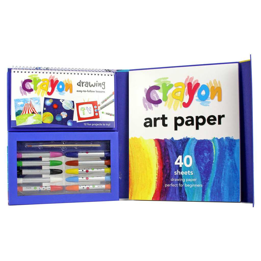 Crayon Art for Young Artists - SpiceBox