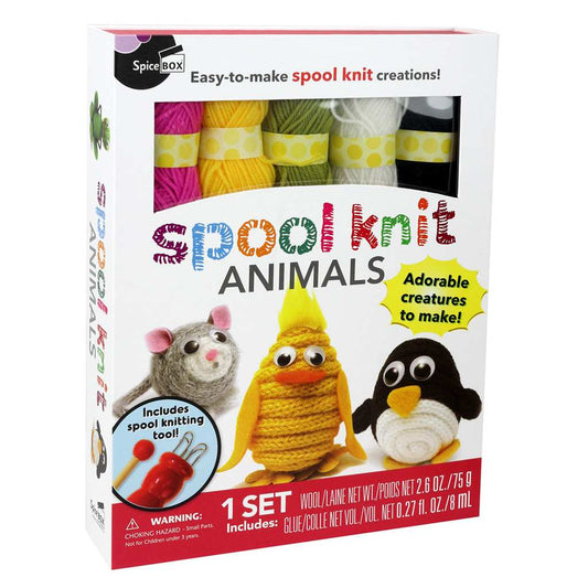 Spool Knit Animals - SpiceBox