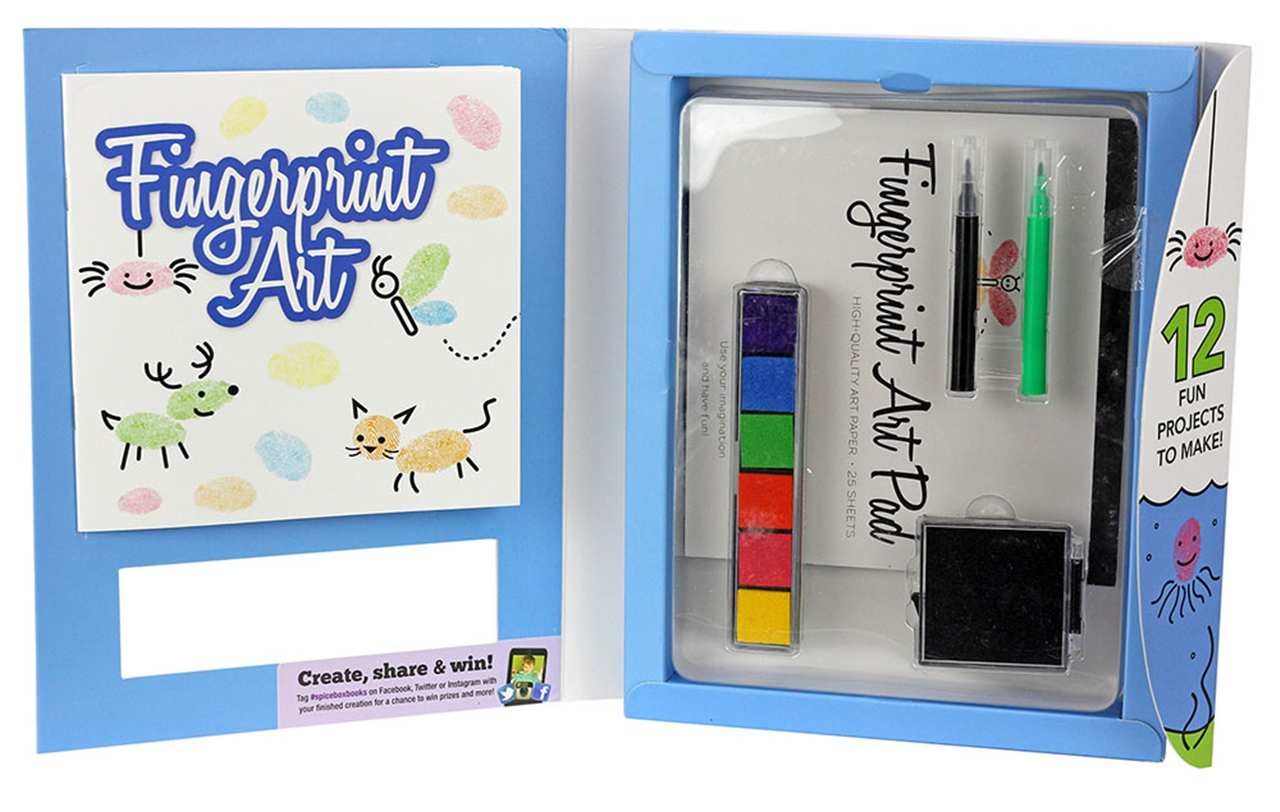 Fingerprint Art - SpiceBox