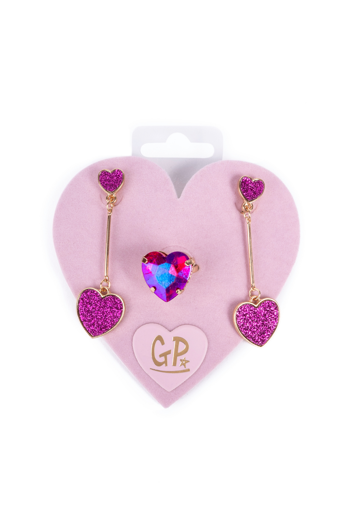 Earrings & Ring Set - Clip-On - My Favourite - 87523 - Great Pretenders