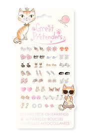 Stick On Earrings - Paw-some - 87525 - Great Pretenders