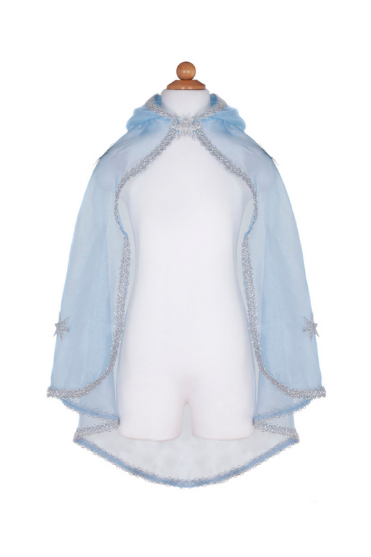 Size 5-7 - Snow Queen Cape - 51085 - Great Pretenders
