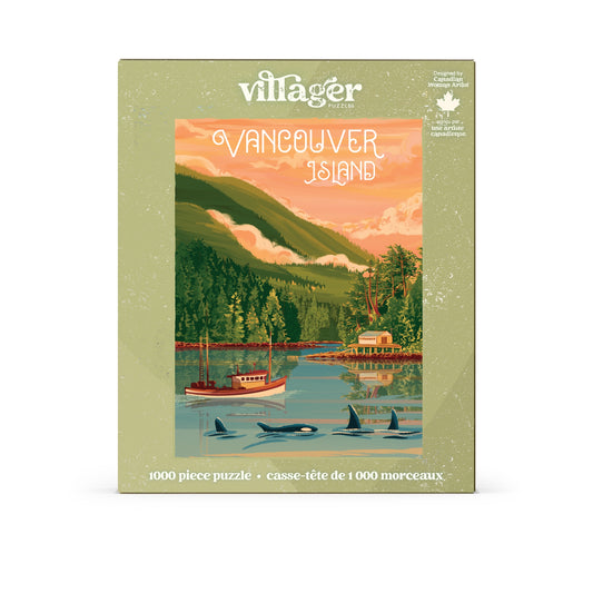 1000 piece - Vancouver Island - Villagers Puzzles
