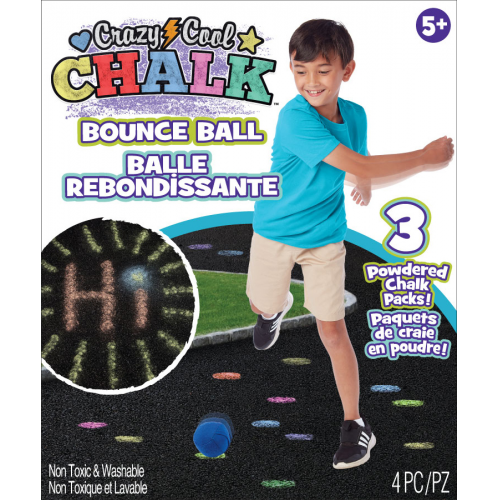 Crazy Cool Chalk - Bounce Ball - Alex