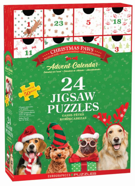Advent Calendar - Christmas Paws - Eurographics