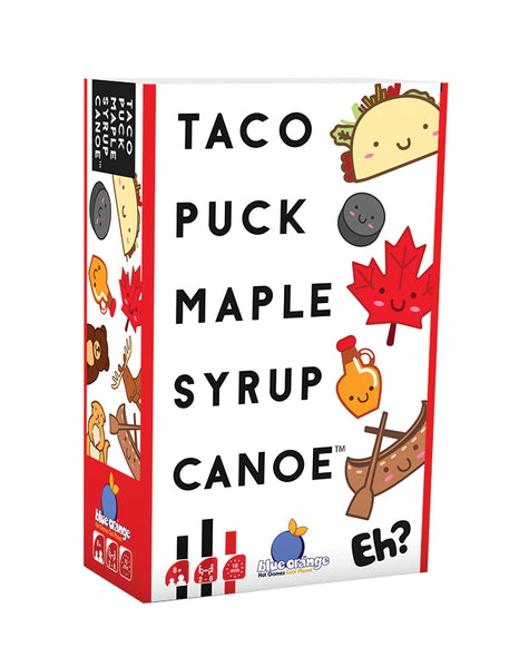 Taco Puck Maple Syrup Canoe - Card Game - Blueorange