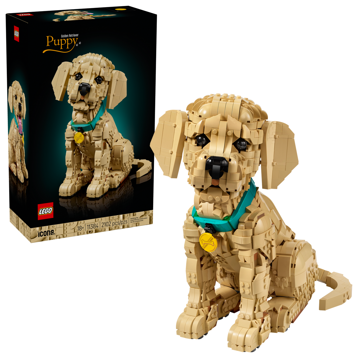 Lego - Golden Retriever Puppy - 11384