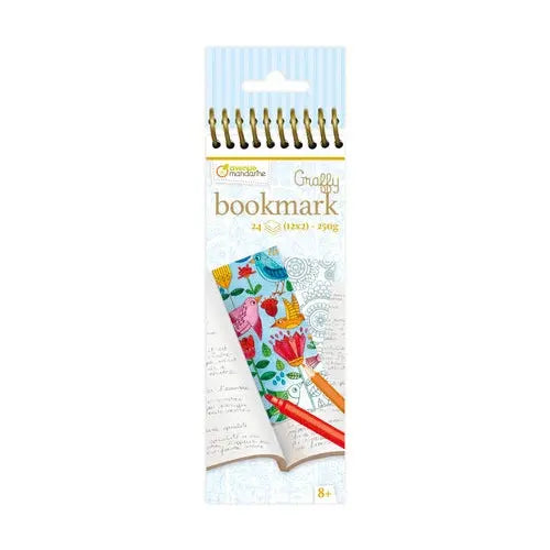 Colour Your Own Bookmarks - Mandala