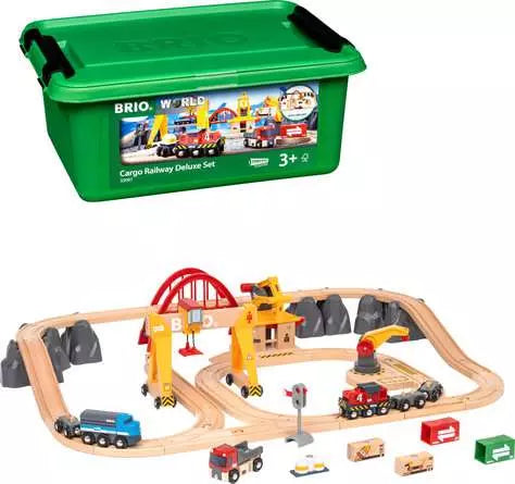 Cargo Railway Deluxe Set - 33097 - Brio