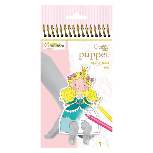 Colour Your Own Finger Puppets - Fairy Land