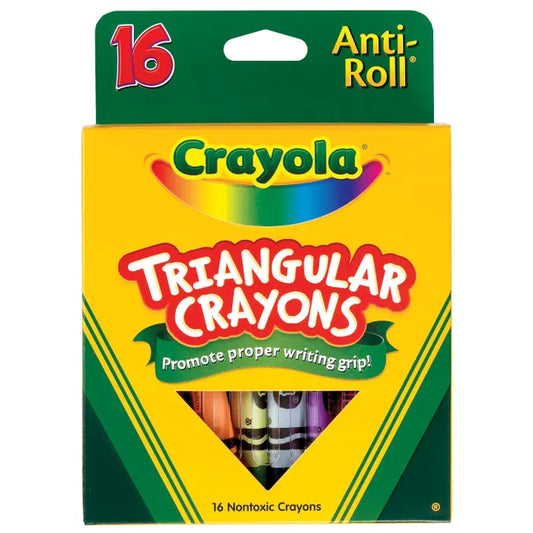 Crayons - Anti-Roll Triangular - Crayola