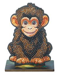 Crystal Art Buddies - Jungle - Monkey