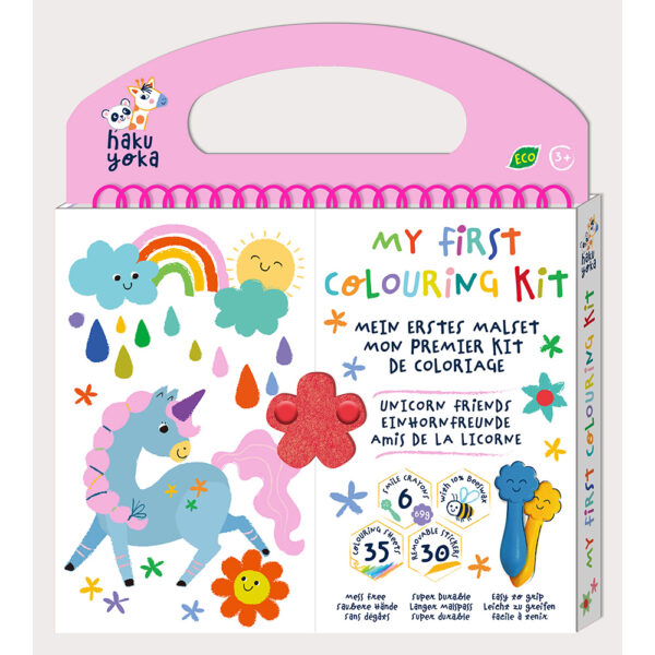 My First Colouring Kit - Unicorn Friends - Playwell