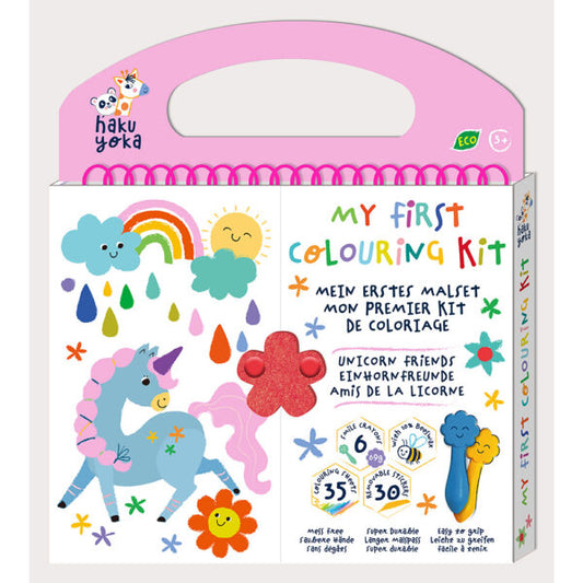 My First Colouring Kit - Unicorn Friends - Playwell