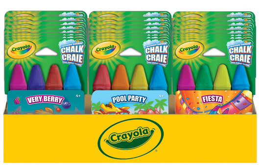 Sidewalk Chalk - Pool Party - Crayola